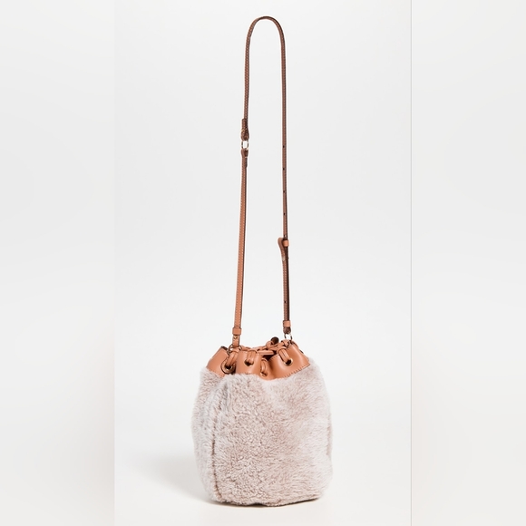 NWT $1050 Ulla Johnson Willow small drawstring bucket bag - Picture 5 of 8